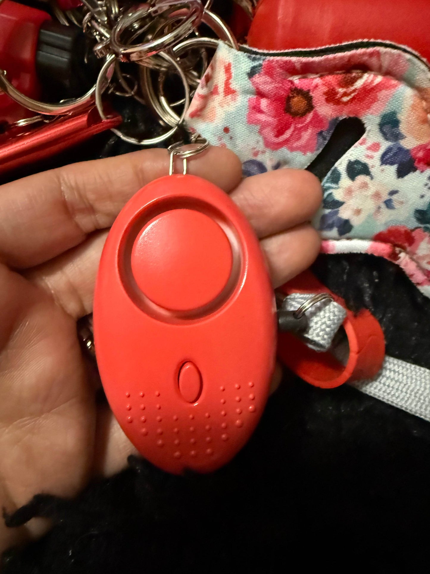 Floral Charm Defense Keychain Set - PuzzlePieces2326