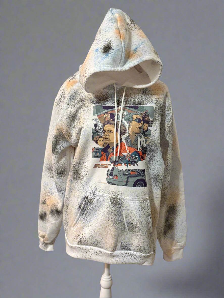 Back to the Future Hoodie - PuzzlePieces2326