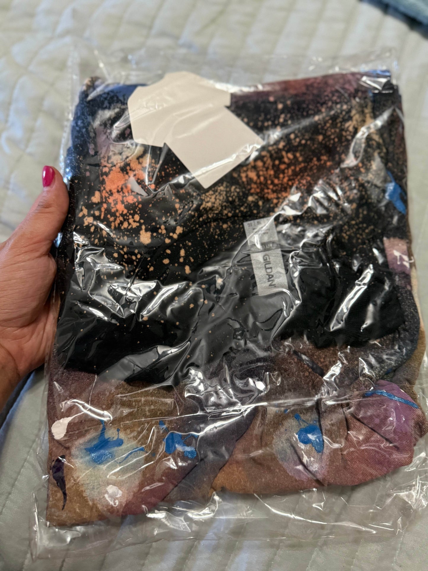 💀 Watercolor Skull Splash T-Shirt - PuzzlePieces2326