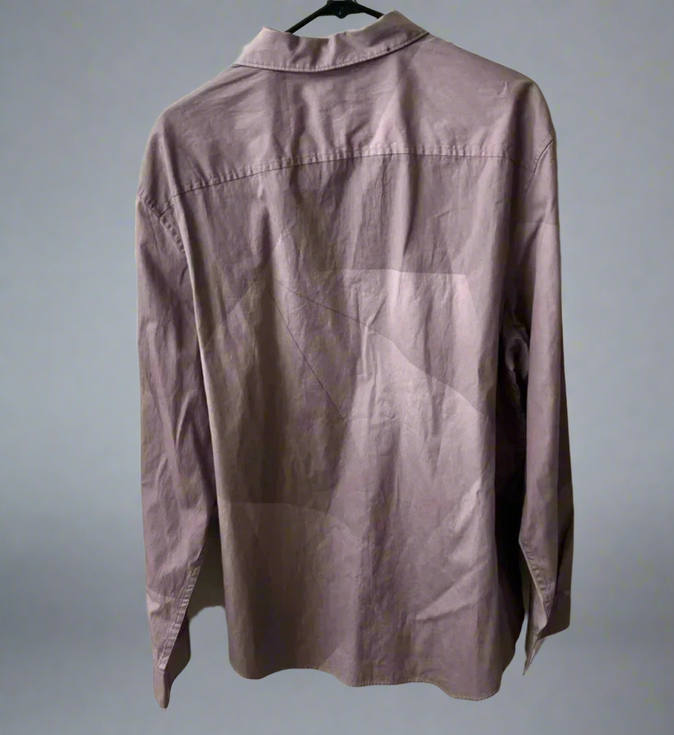 🌸 Calvin Klein Mauve Mist Button-Down Shirt | Designer Collection 2025 | PuzzlePieces