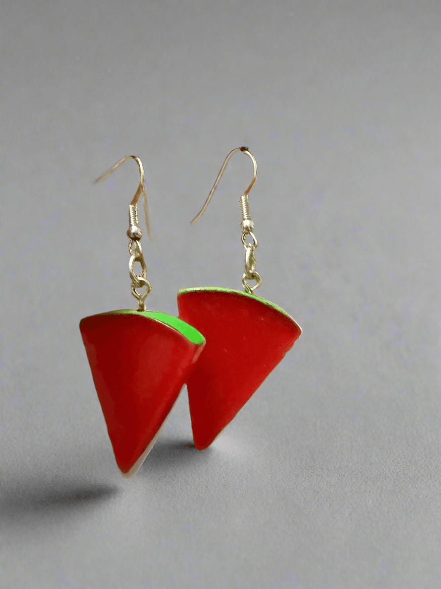 🍉 Summer Fun Watermelon Slice Earrings 🍉 - PuzzlePieces2326