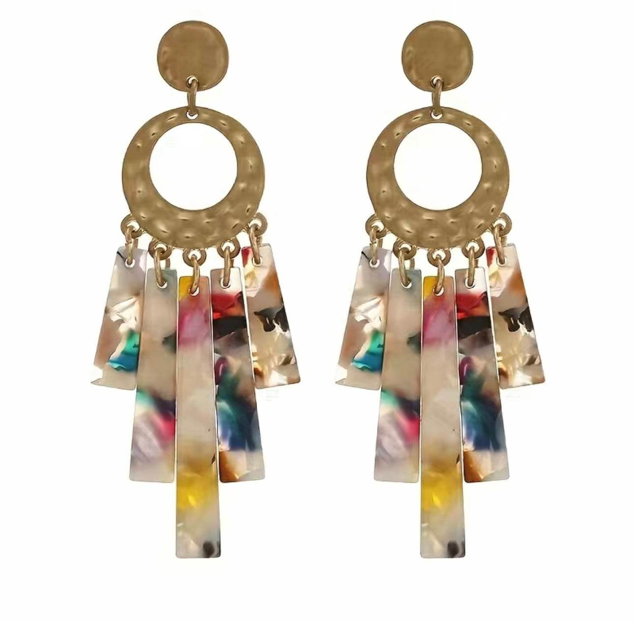 ✨ Terrazzo Dreams Earrings - PuzzlePieces2326