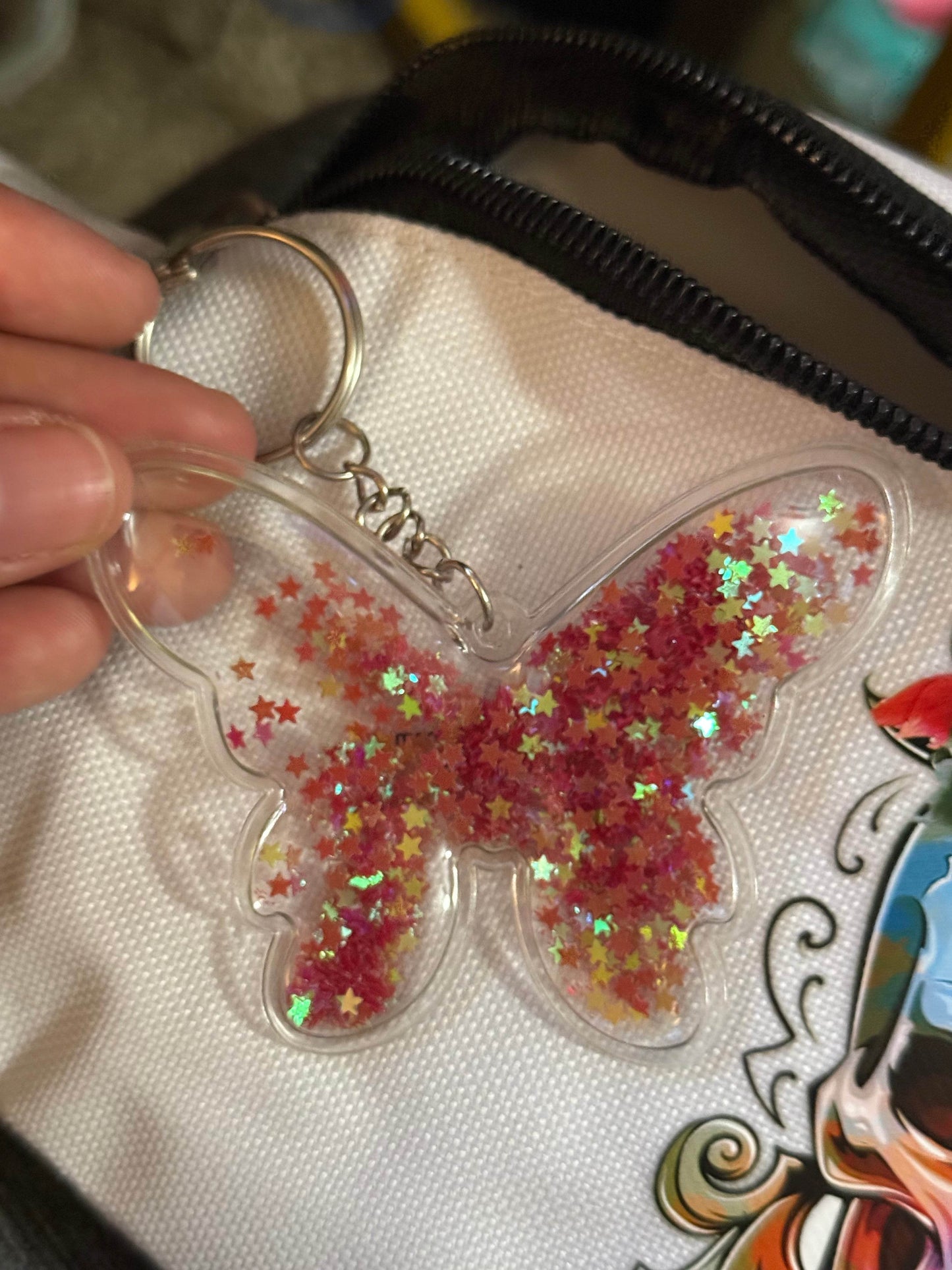 šØ Watercolor Skull Butterfly Fanny Pack - PuzzlePieces2326