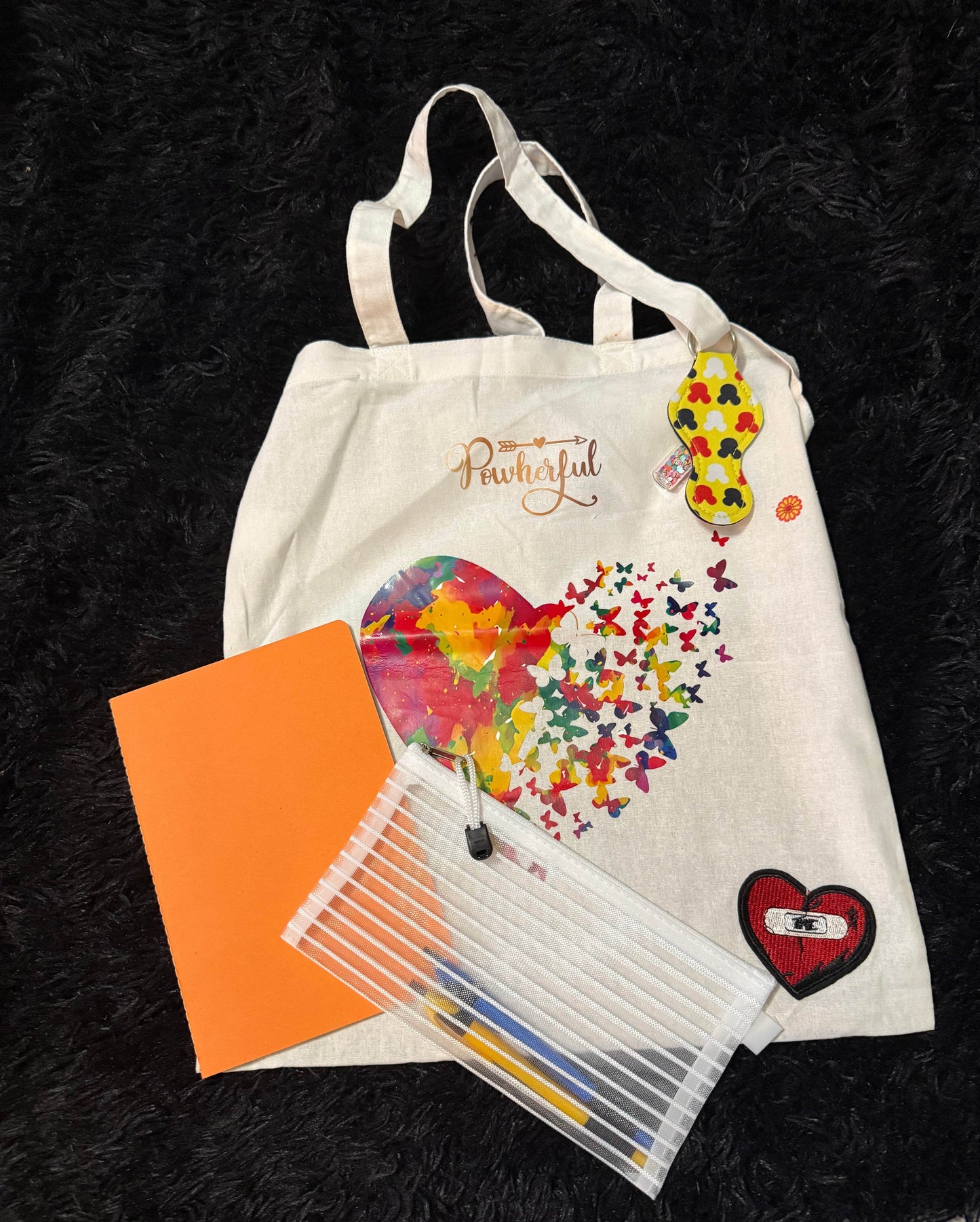 š¦ Powerful Love Butterfly Tote Bag - PuzzlePieces2326