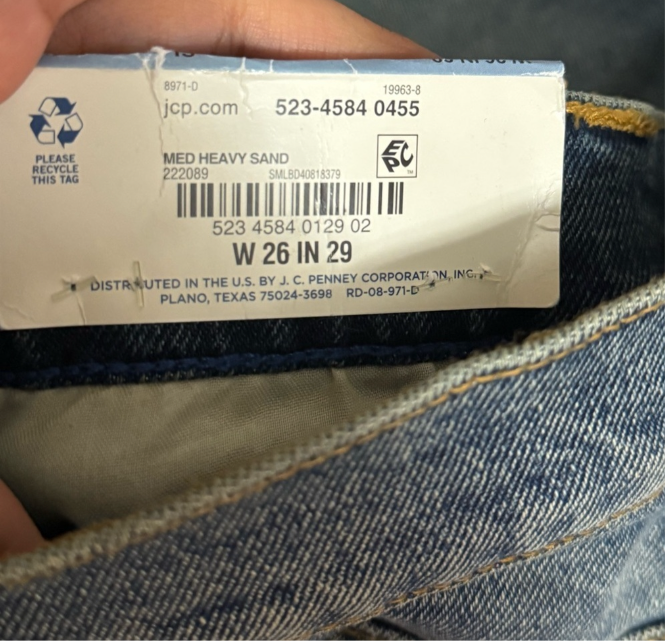 Arizona Men's Flex Denim Jeans