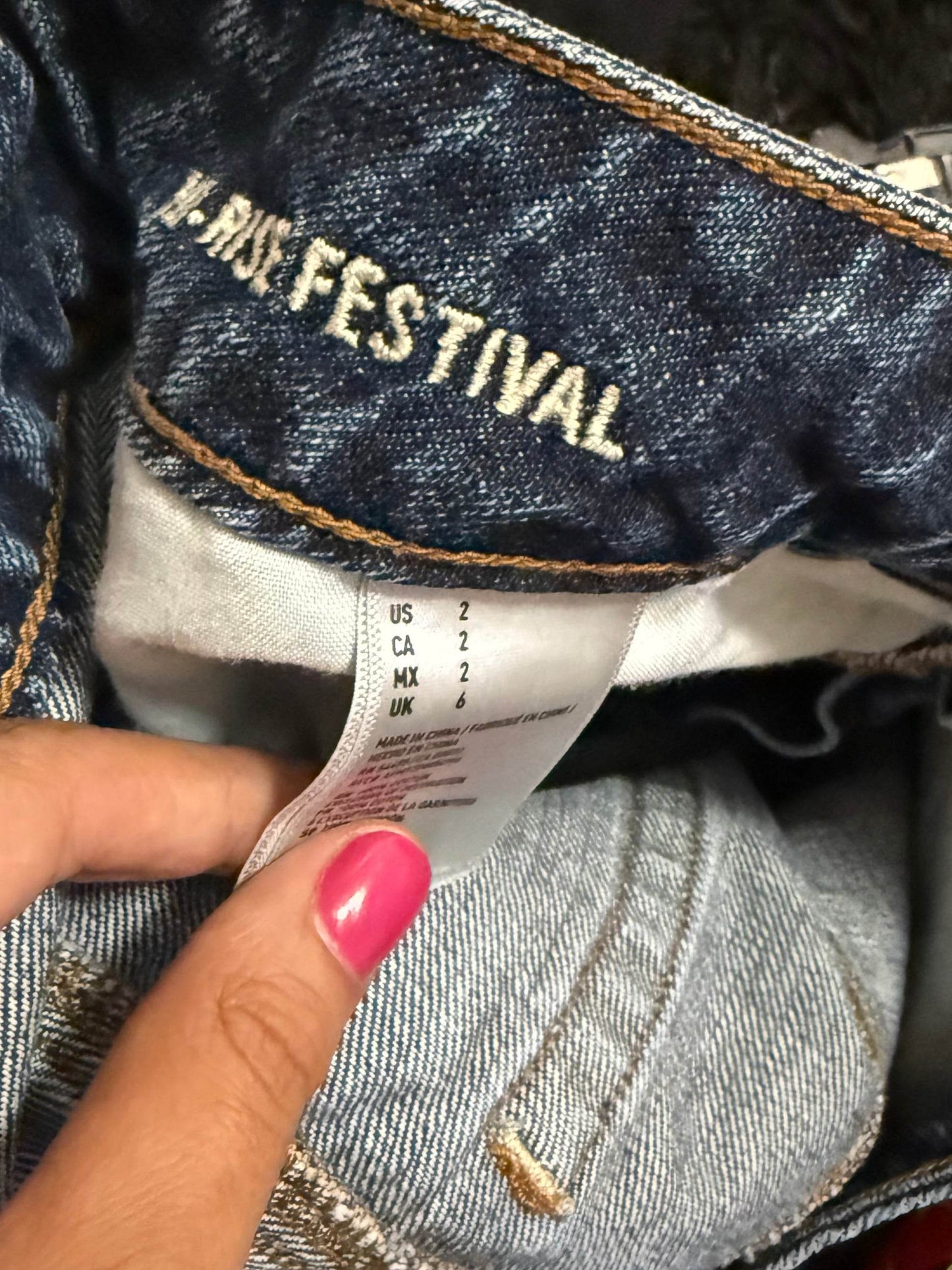 š¤ American Eagle Rebel Spirit Denim Shorts - PuzzlePieces2326