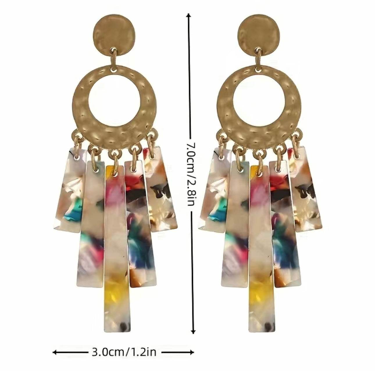 ✨ Terrazzo Dreams Earrings - PuzzlePieces2326