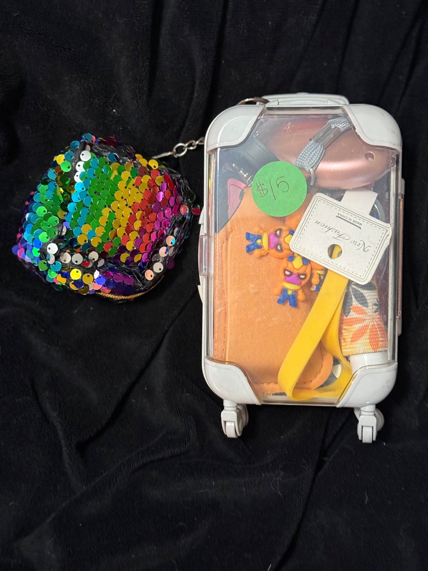 Orange travel case - PuzzlePieces2326