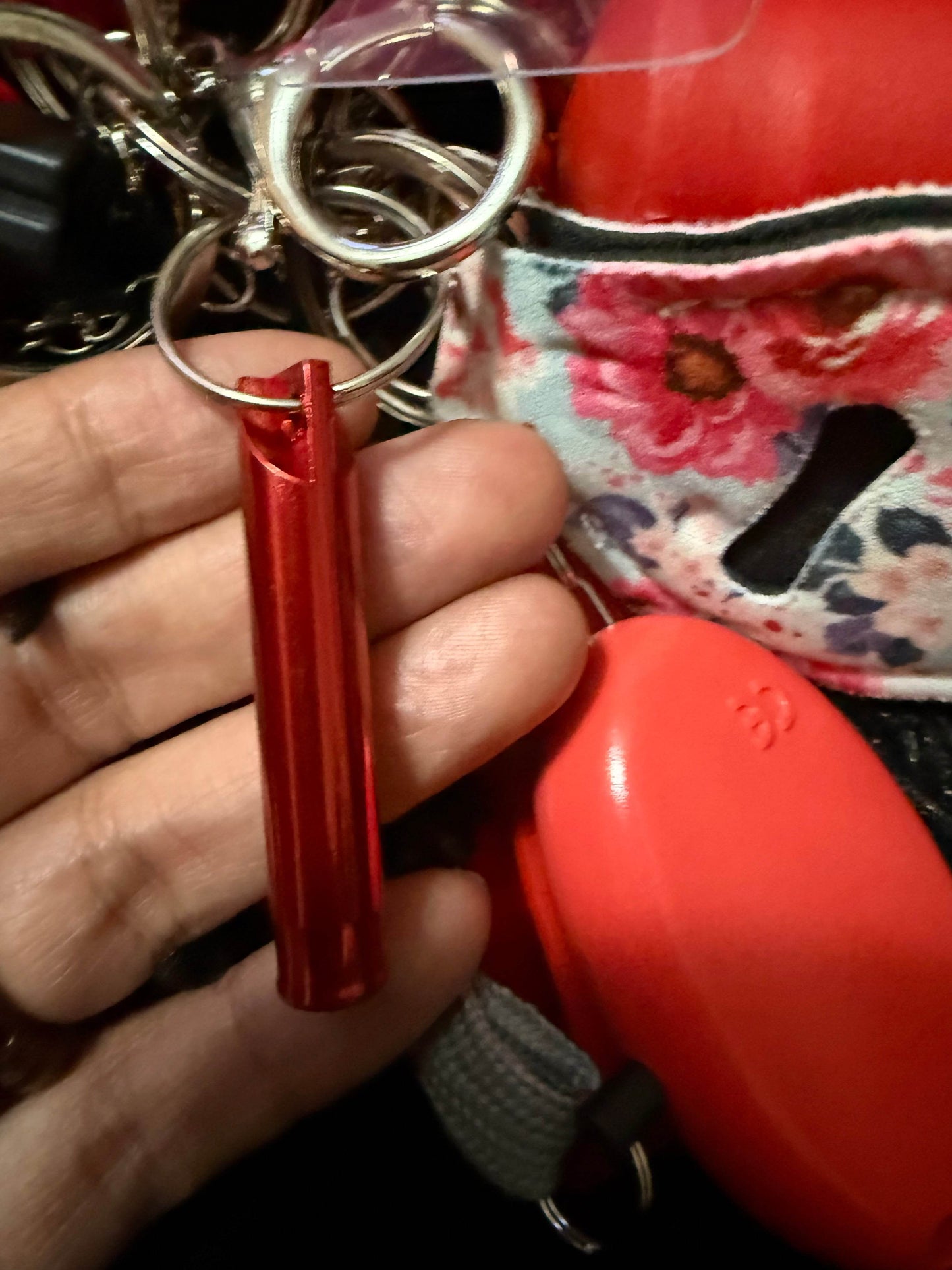 Floral Charm Defense Keychain Set - PuzzlePieces2326
