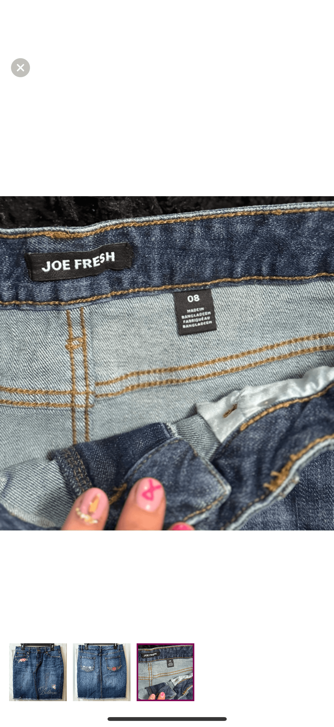 Joe Fresh Believe Skirt - PuzzlePieces2326