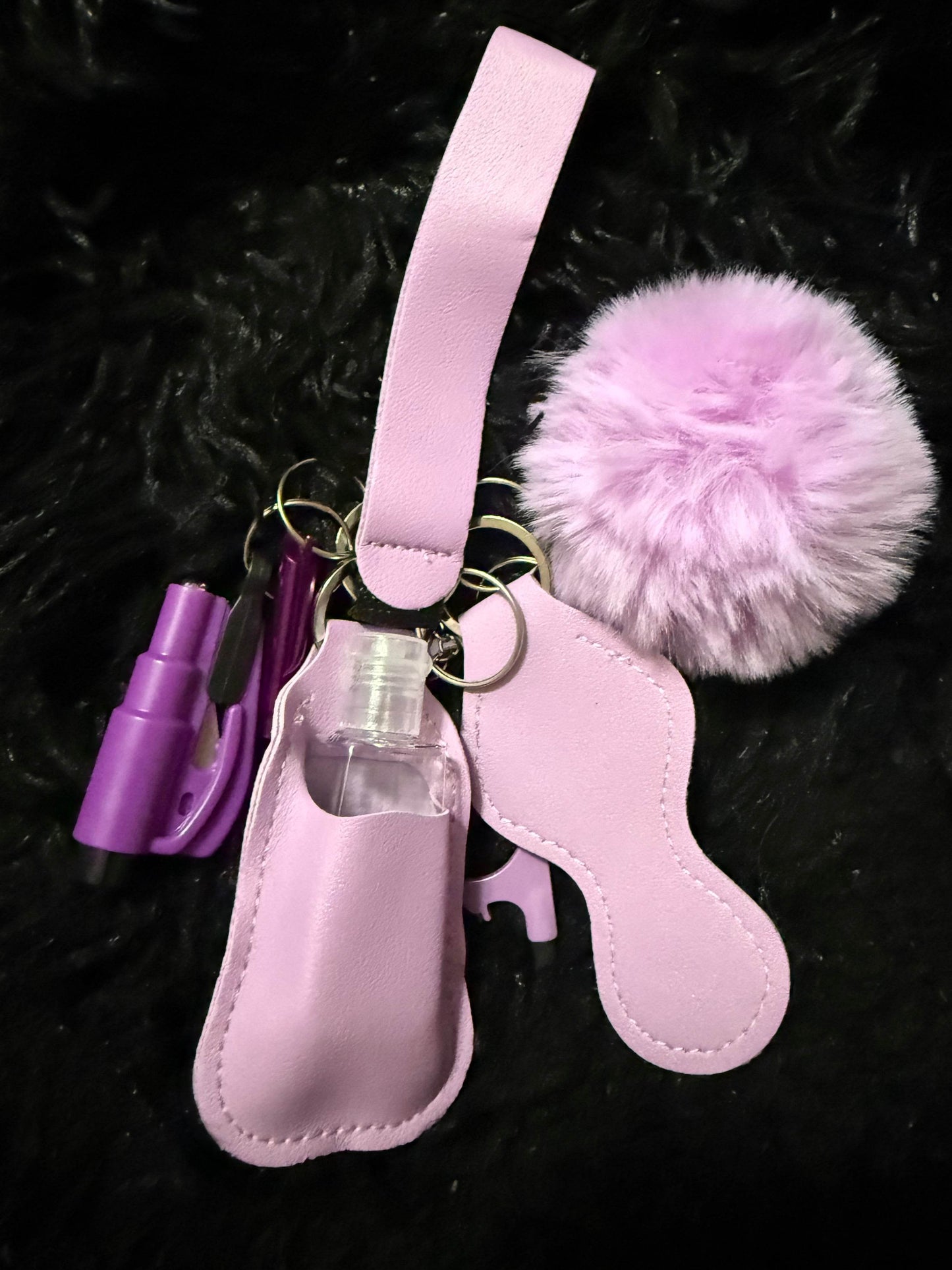 šø Purple Paradise Defense Keychain Set - PuzzlePieces2326