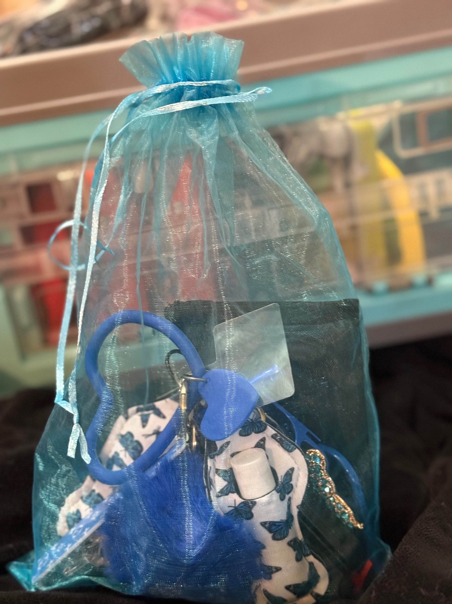 🦋 Blue Butterfly Defense Keychain Set - Your Stylish Safety Companion 🦋 - PuzzlePieces2326