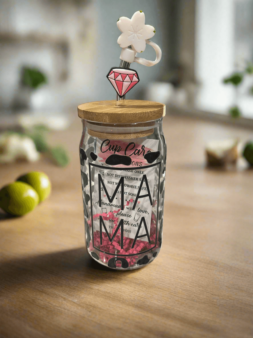 💎 **Cup Care Mama Mason Cup** - PuzzlePieces2326