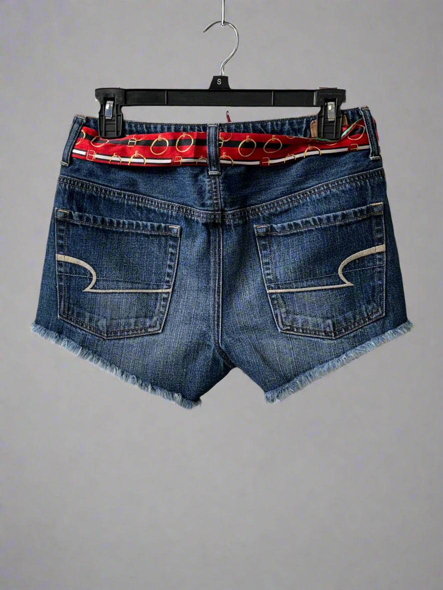 š¤ American Eagle Rebel Spirit Denim Shorts - PuzzlePieces2326