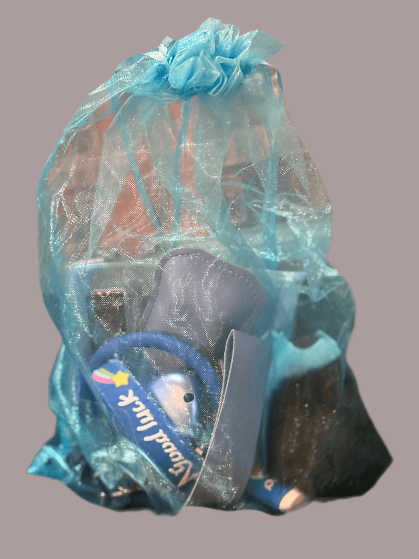 Turquoise defense keychain - PuzzlePieces2326