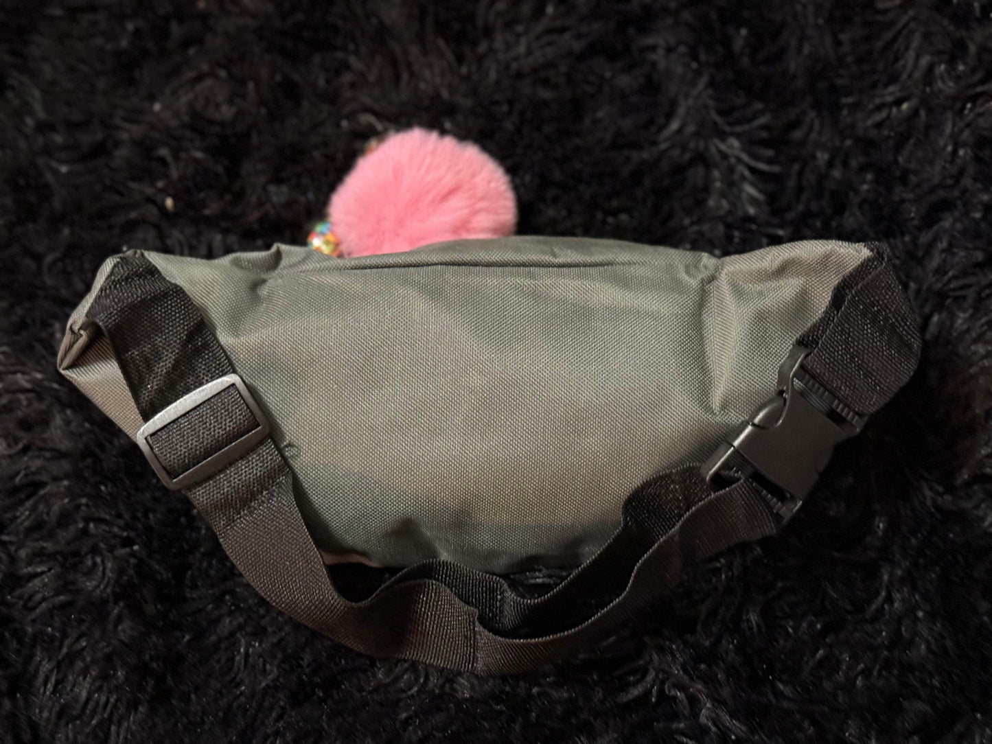 🎵 Retro Love Mix Fanny Pack with Charm - PuzzlePieces2326