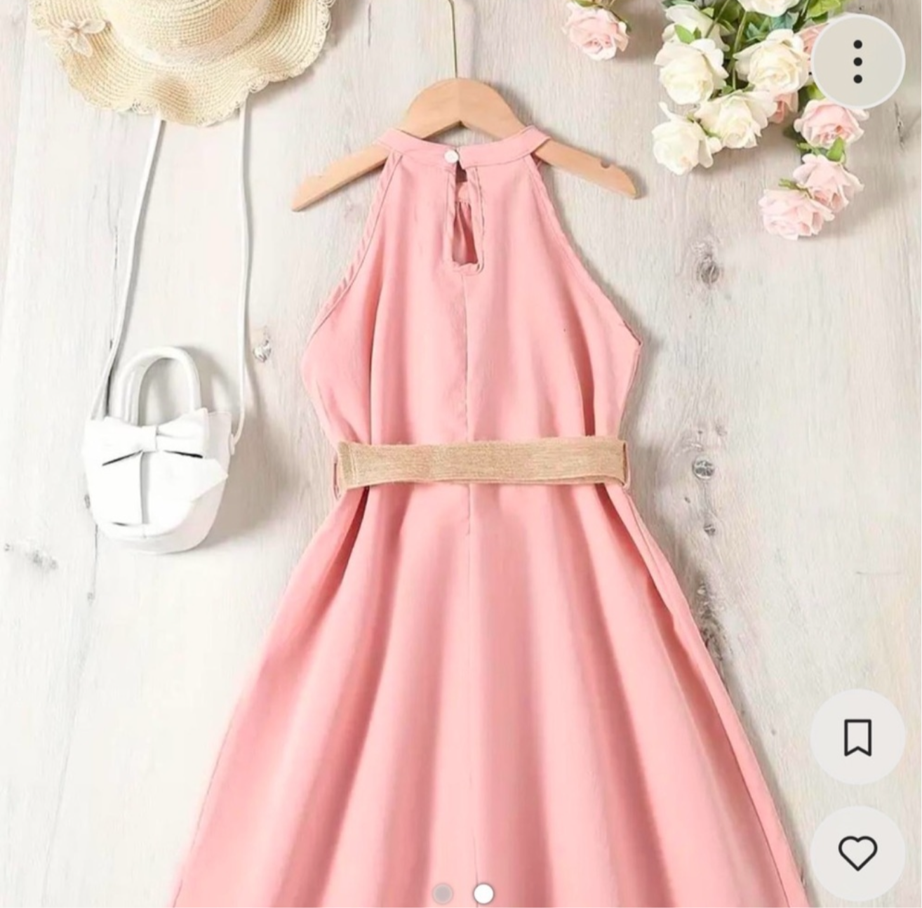 🌟 Sweet Blush Halter Dress | Austin Girls Spring Fashion | PuzzlePieces