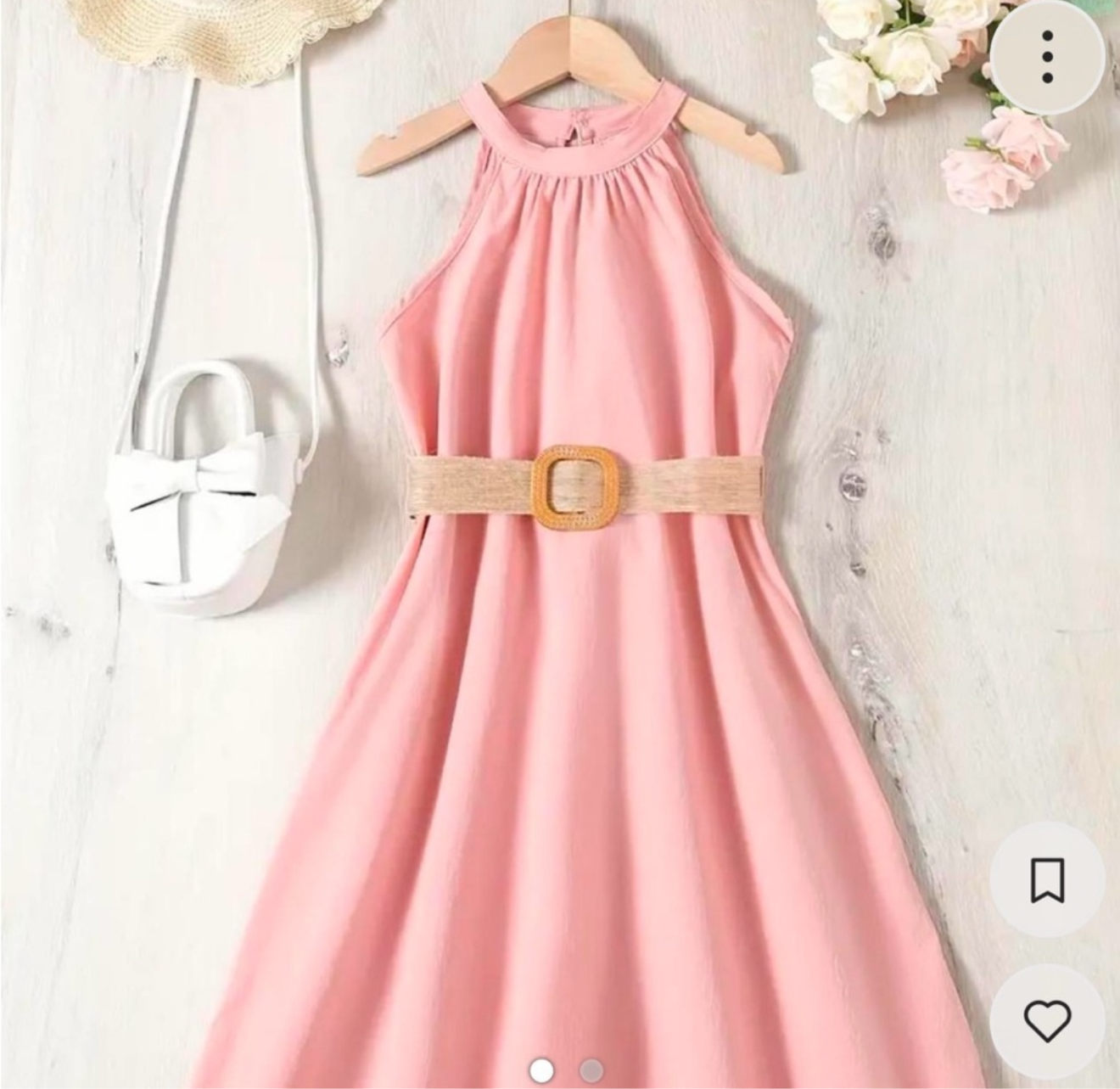 🌟 Sweet Blush Halter Dress | Austin Girls Spring Fashion | PuzzlePieces