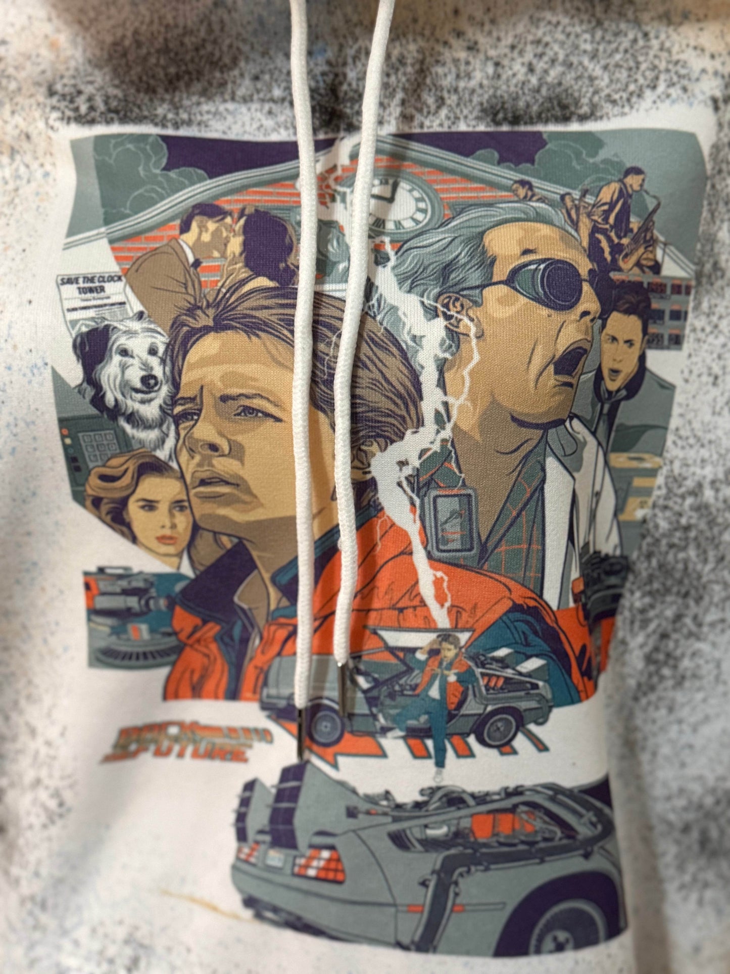 Back to the Future Hoodie - PuzzlePieces2326