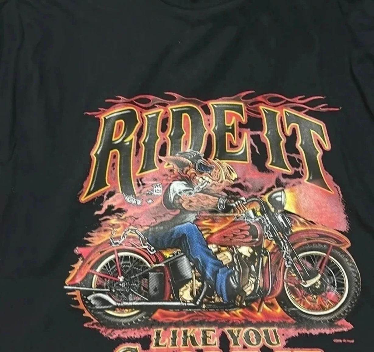 🏍️ RIDE IT LIKE YOU STOLE IT BIKER T-SHIRT 🔥 - PuzzlePieces2326