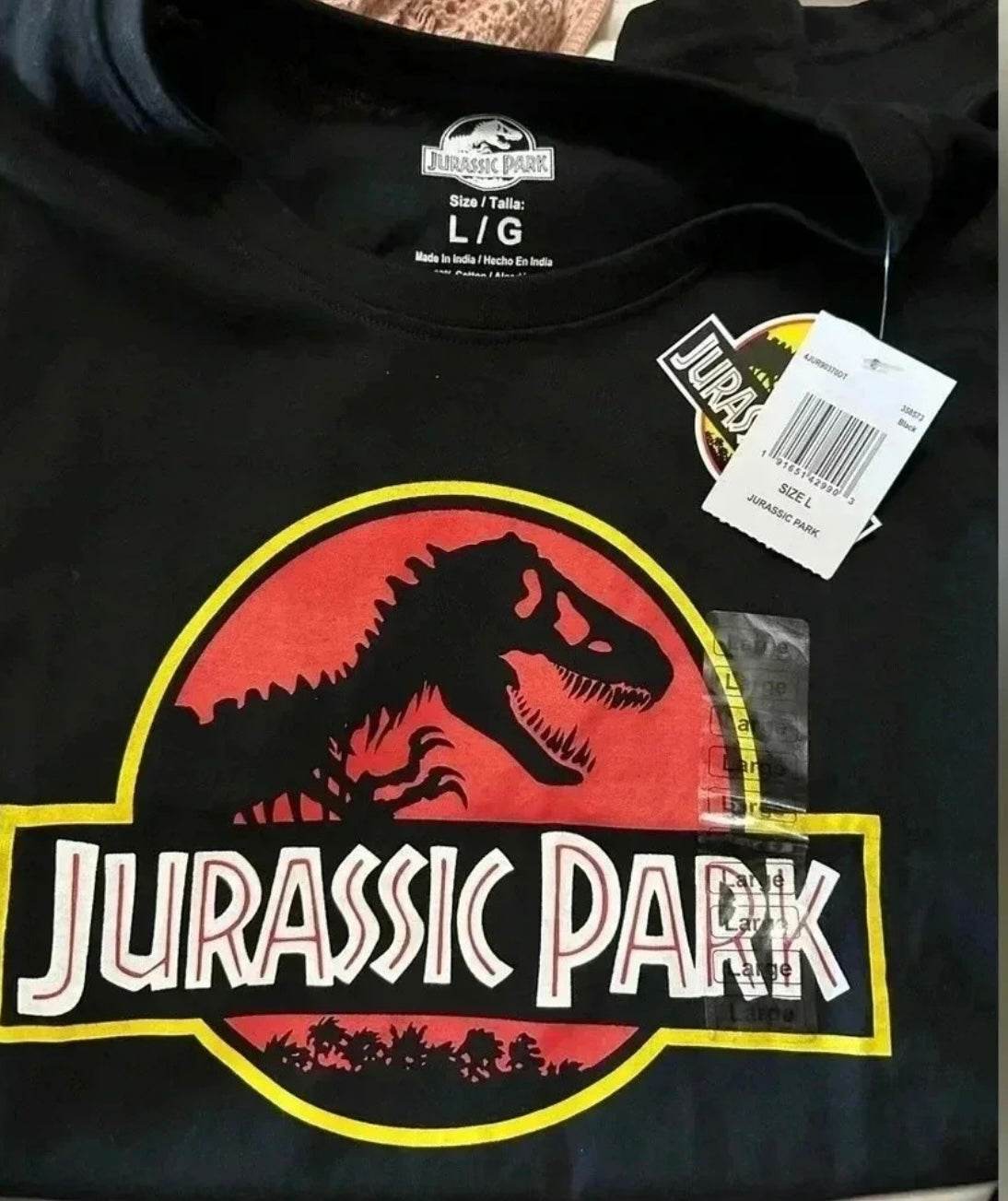 🦖 CLASSIC JURASSIC PARK LOGO T-SHIRT 🌴 - PuzzlePieces2326