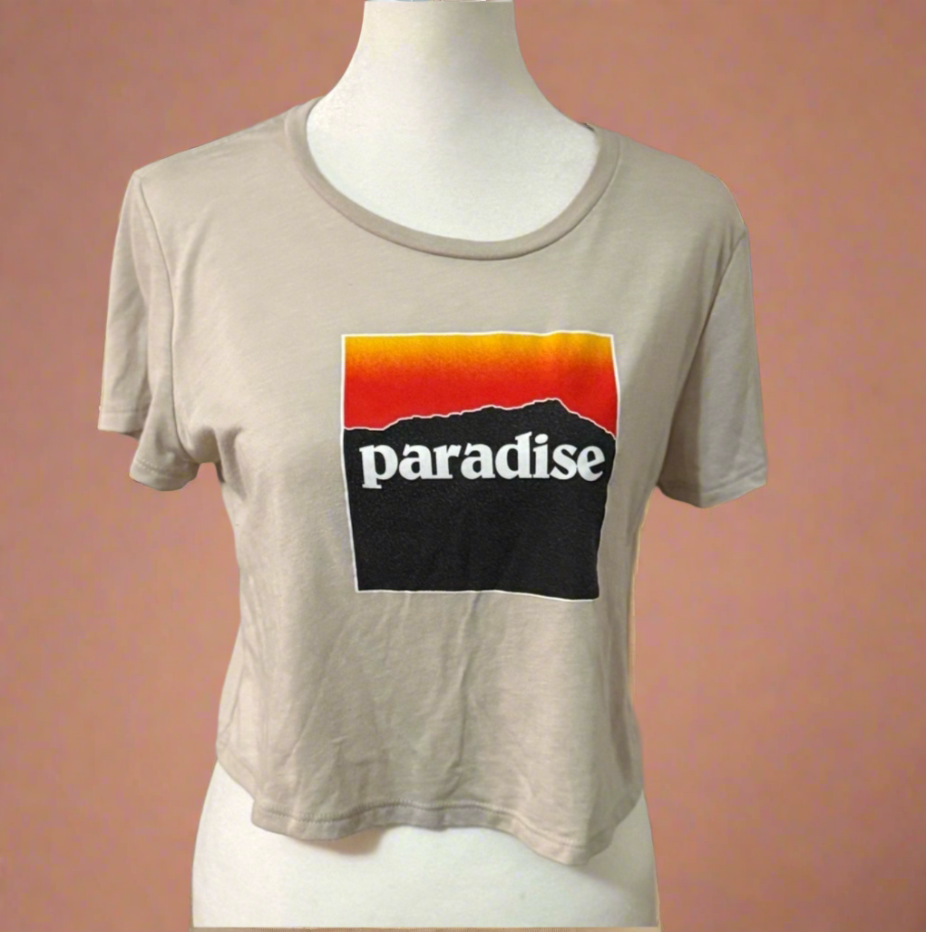 808 All Day Paradise Crop Tee