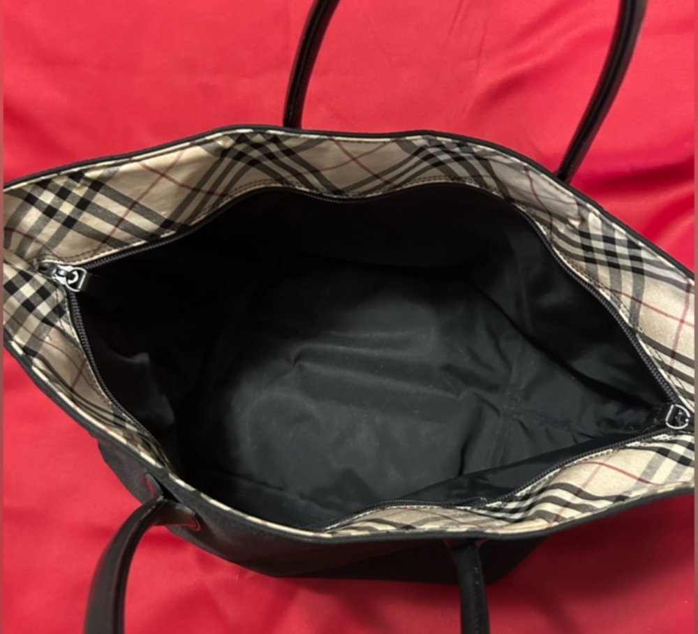 Burberry Inspired Classic Tote with Nova Check Trim| Purse Collection 2025