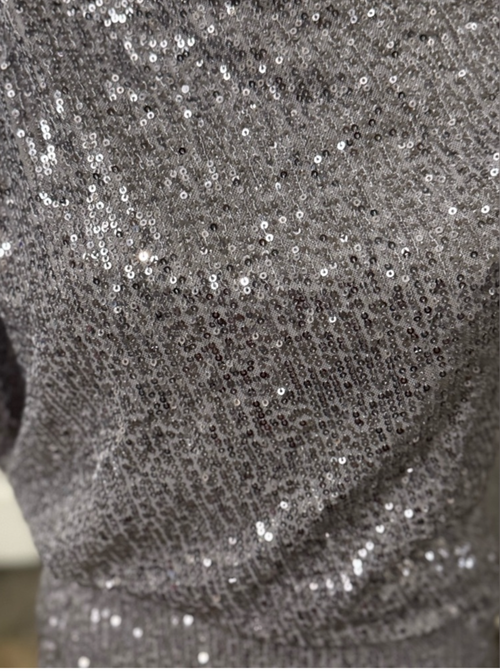 Gibson Latimer Starlight Sequin Gown | Austin Black-Tie Evening Dress | Metallic Grey Formal Wear