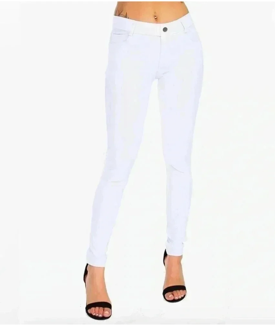 🌟 Classic White Skinny Jeans | Essential Mom Wardrobe Staple