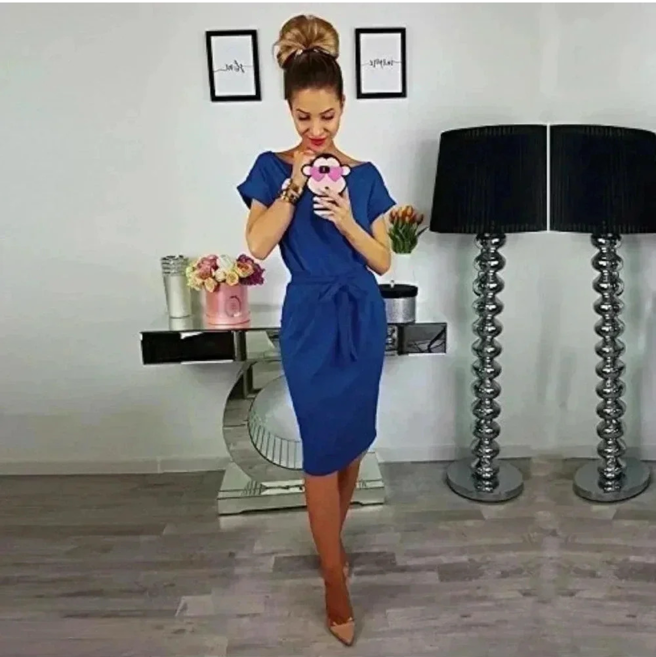 š Classic Elegance Midi Dress | Austin Professional Style