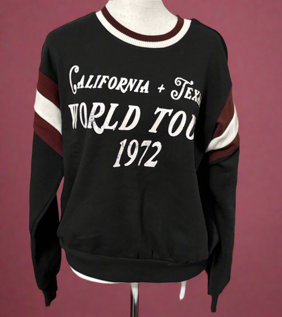Ascot & Hart California + Texas World Tour '72 Retro Sweatshirt| Moms Fashion 2025 | PuzzlePieces