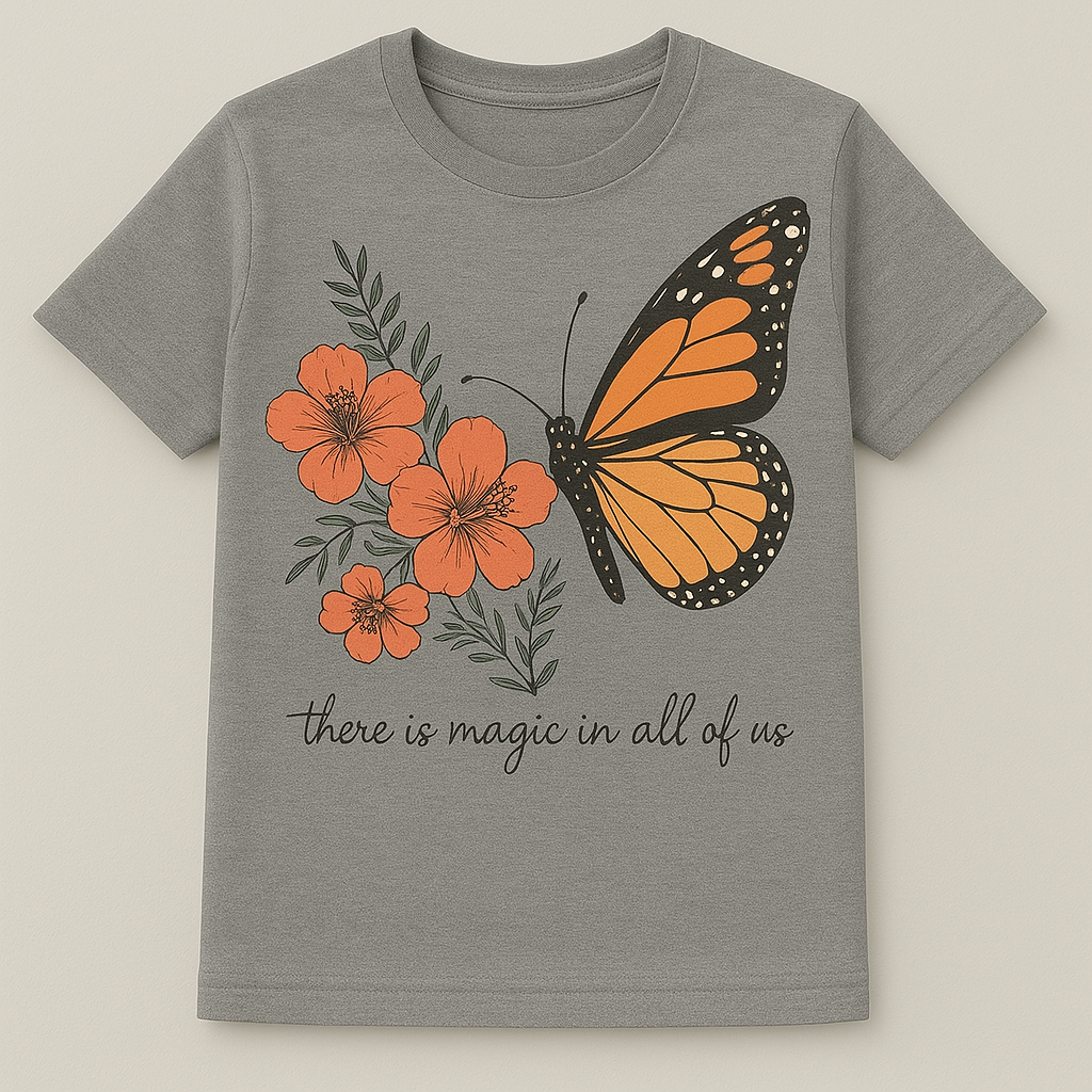Butterfly Magic T-shirt | Inspirational Mom Style | PuzzlePieces ATX