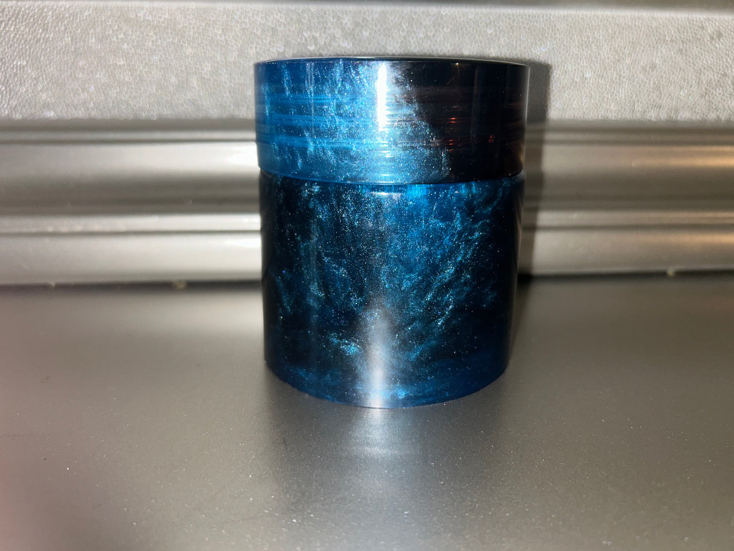 Midnight Galaxy Resin Vanity Set - PuzzlePieces2326