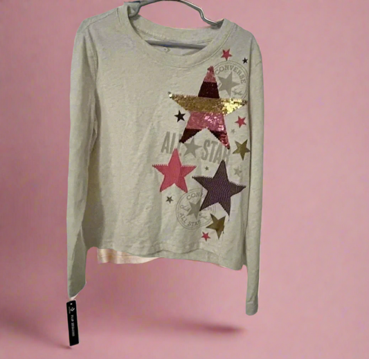 ✨ Starlight Converse Long Sleeve Tee | Girls Collection 2025