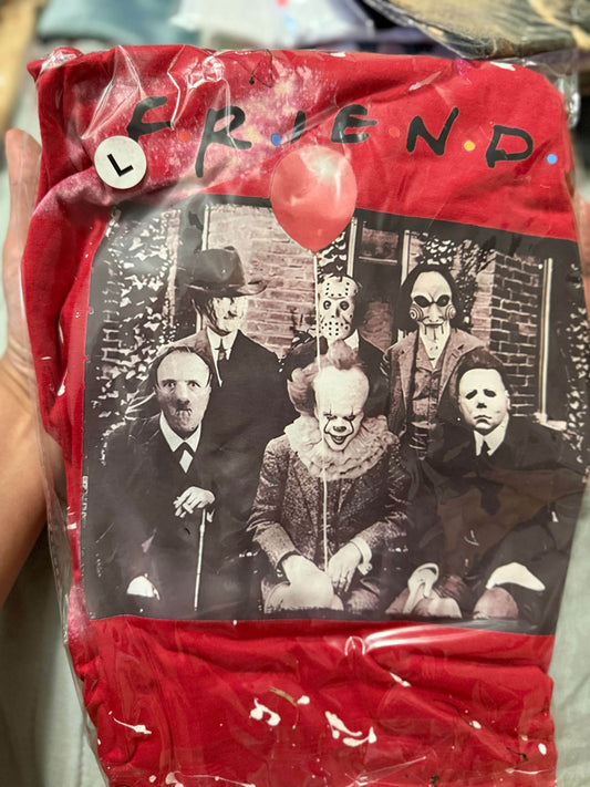 Horror Friends T-shirt - PuzzlePieces2326