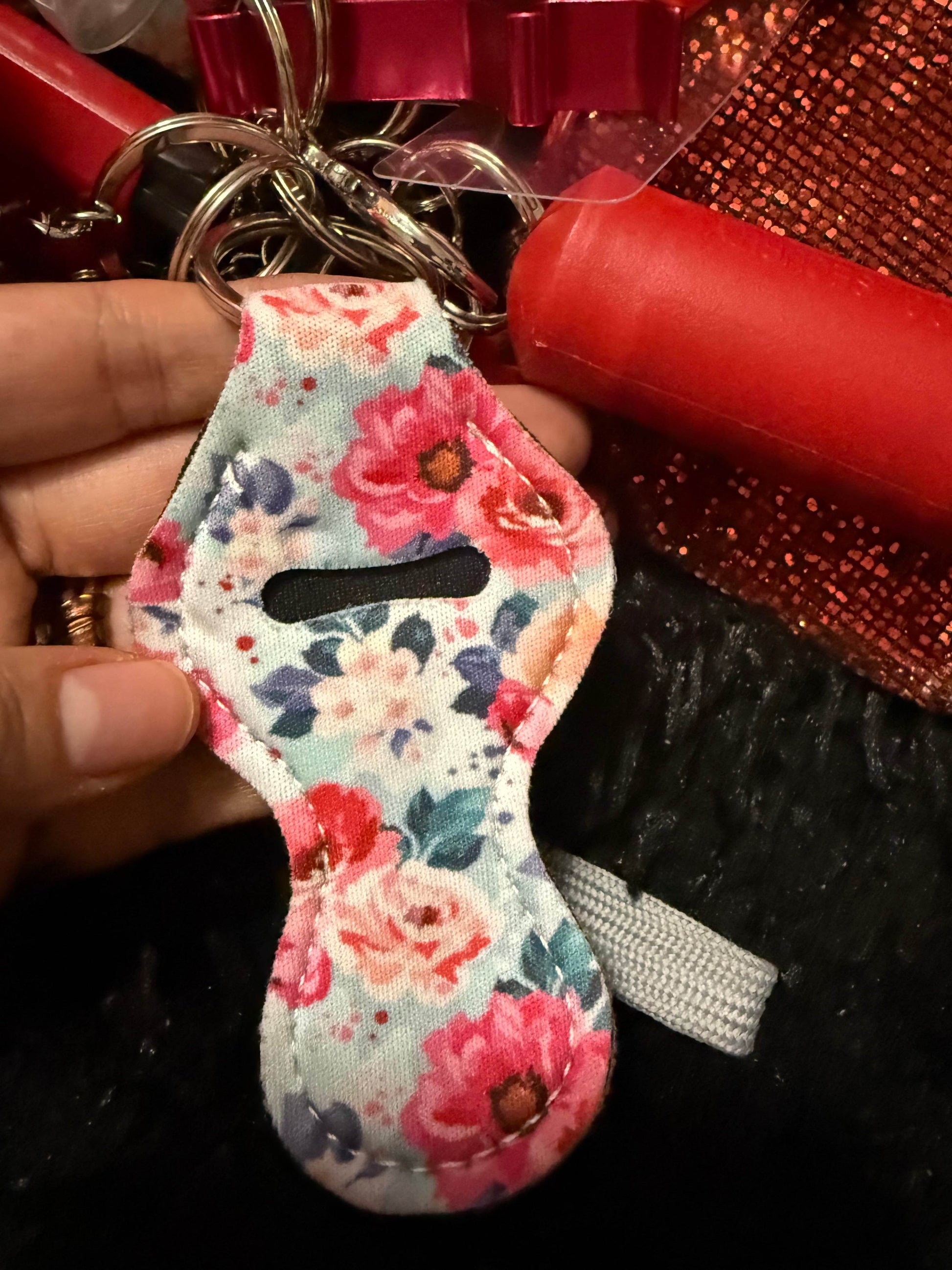 Floral Charm Defense Keychain Set - PuzzlePieces2326