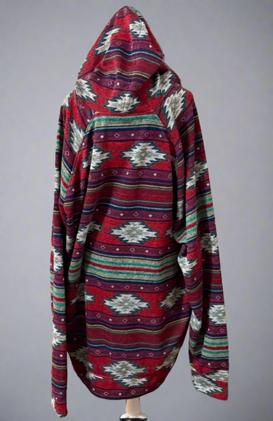 Brooklyn Cloth Desert Nights Aztec Hoodie