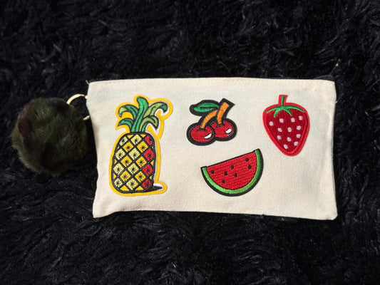 🍓 Tropical Fruit Paradise Pouch - PuzzlePieces2326