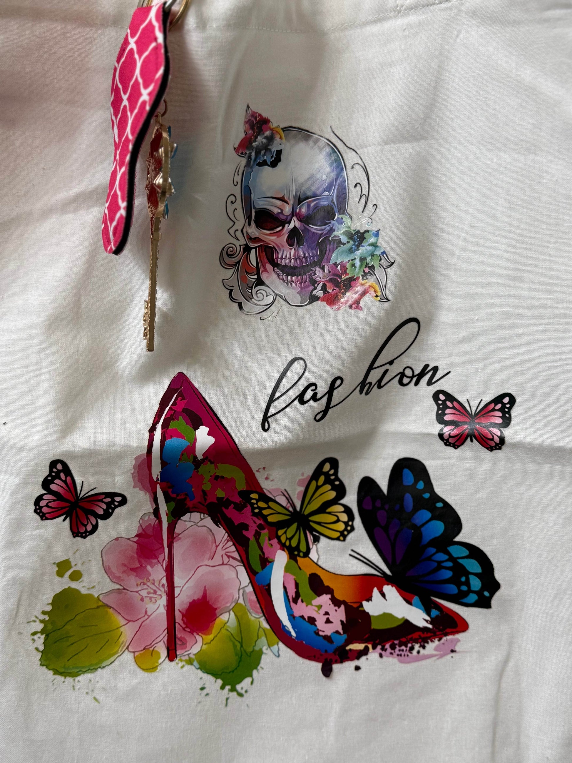 Fashion Stiletto Tote Bag - PuzzlePieces2326