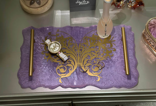 🦋 **Royal Butterfly Jewelry Tray** - PuzzlePieces2326