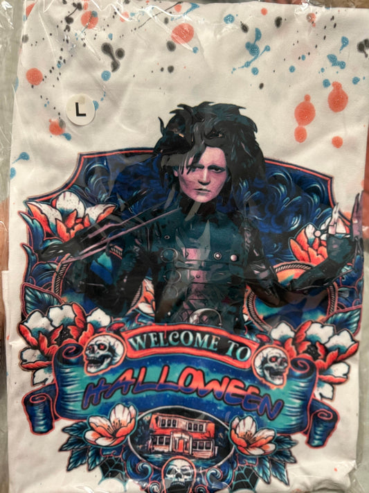 ✂️ Welcome to Halloween T-Shirt - Gothic Fantasy Edition 🖤 - PuzzlePieces2326