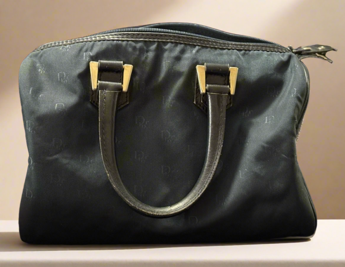 Christian Dior Classic Elegance Monogram Satchel
