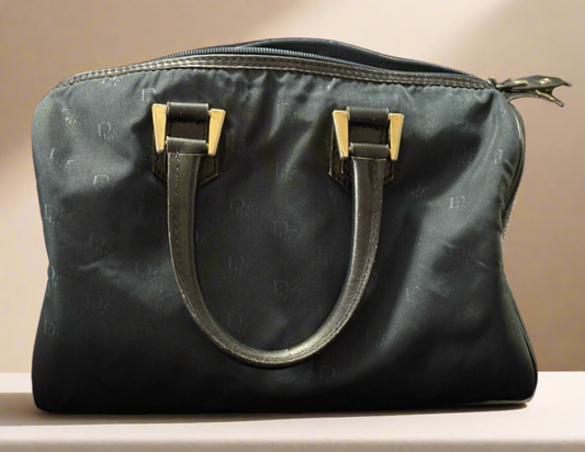 Christian Dior Classic Elegance Monogram Satchel