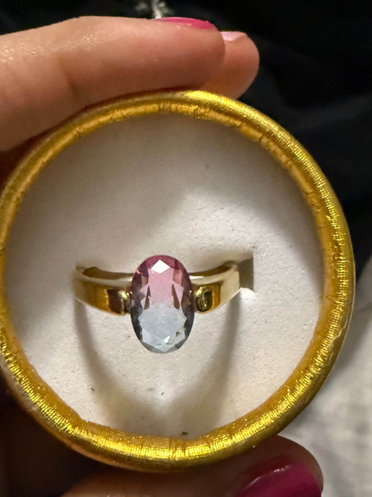 💎 Sunset Ombre Crystal Ring ✨ - PuzzlePieces2326
