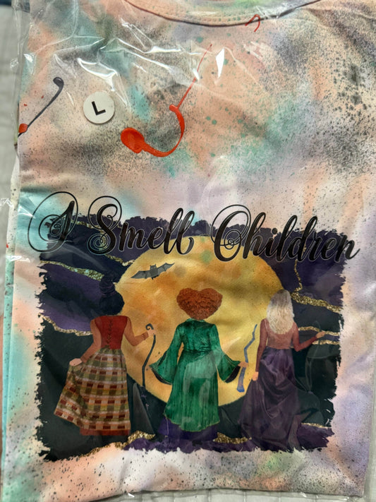 🧙‍♀️ I Smell Children T-Shirt - Witchy Mom Vibes 🌙 - PuzzlePieces2326