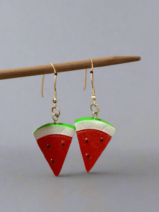 🍉 Summer Fun Watermelon Slice Earrings 🍉 - PuzzlePieces2326