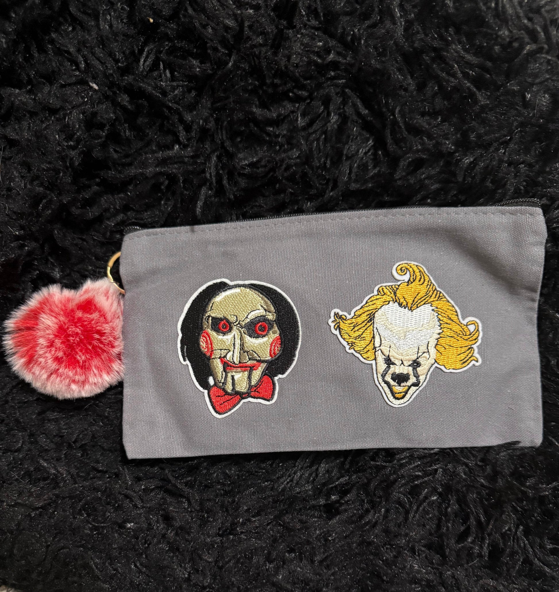 Jigsaw & Penny Wise coin/ pencil pouch - PuzzlePieces2326
