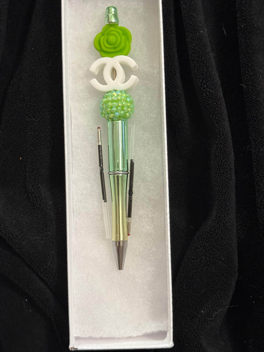 ✨ Luxe Mint Green Pen 🖊️ - PuzzlePieces2326