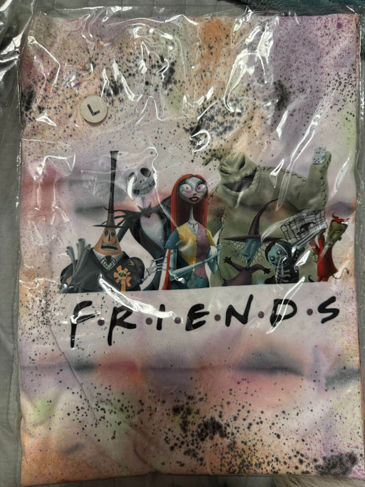 🎃 FRIENDS-Style T-Shirt - Where Halloween Meets Sitcom Fun 💀 - PuzzlePieces2326