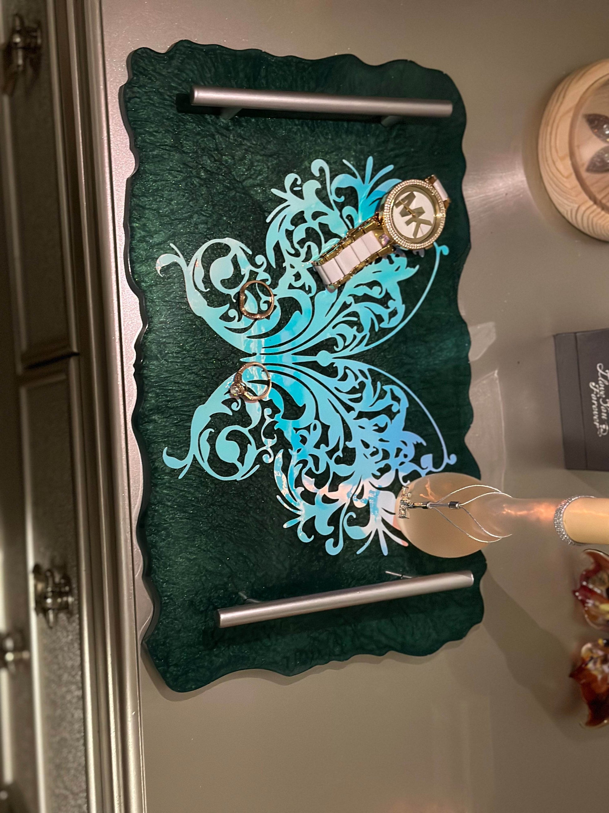 🦋 **Ethereal Butterfly Jewelry Tray** - PuzzlePieces2326